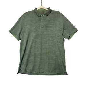 UNTUCKit Golf Polo Green Performance Short Sleeve Men’s Size Large
